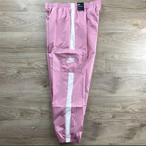 Nike Womens Nylon Track Pants Wind Breaker